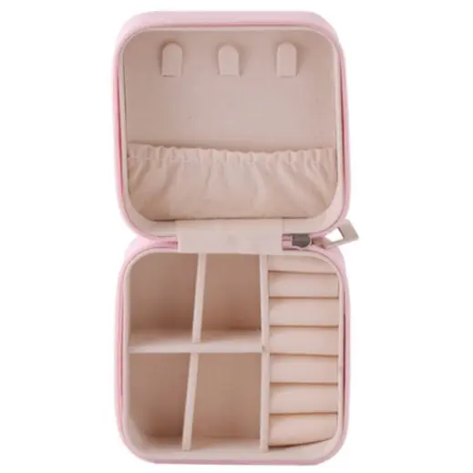 Mini Jewellery Case Pink Top